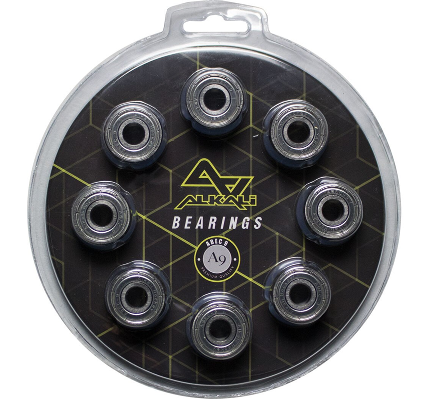 Alkali Inline Hockey Speed Bearings (ABEC-9)