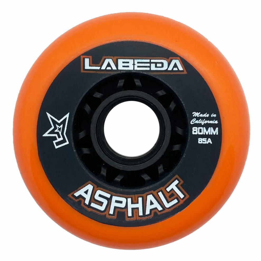 Labeda Asphalt Orange Roller Hockey Wheel