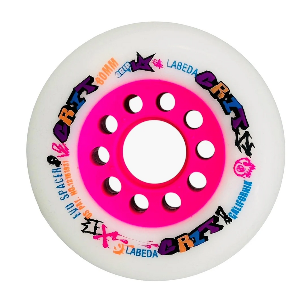 Labeda Grit Grip Roller Hockey Wheel – White