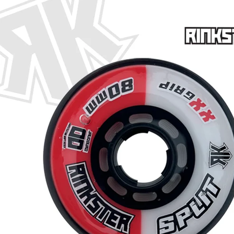 Rinkster Split XX Grip Red/White