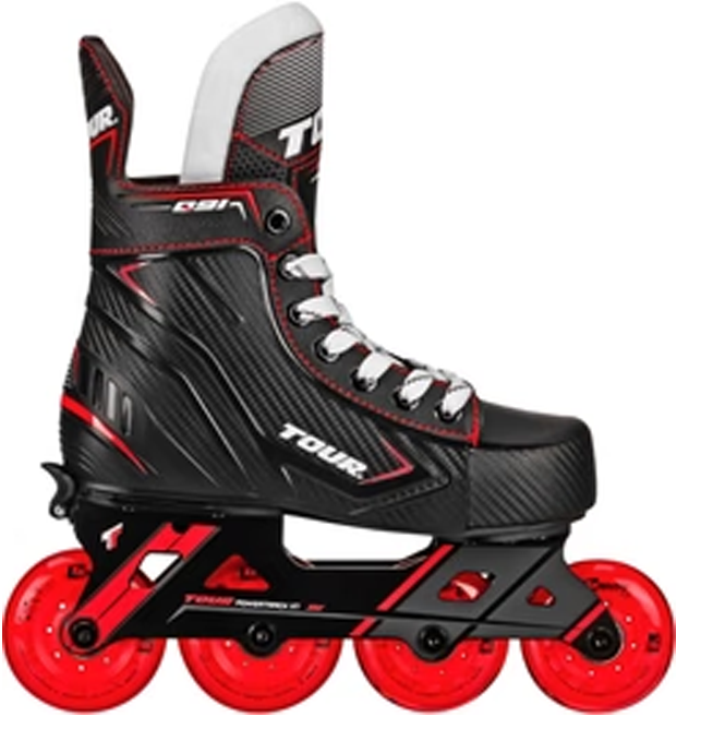 Tour Q91 Adjustable Roller Hockey Skates YTH