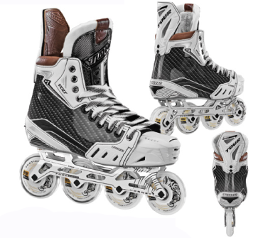 Tour Volt KV1 White Roller Hockey Skates