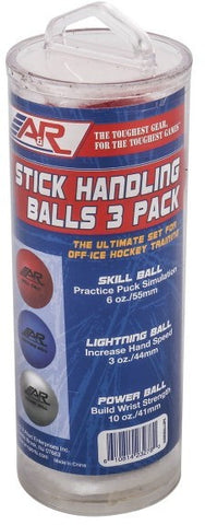 A&R Stick Handling Balls - 3 Pack