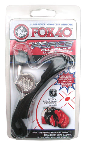 Fox40 Coach Whistle with Glove Grip