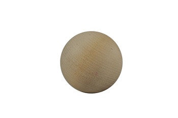 Wooden Stick Handling Ball with HockeyMutt.com Logo